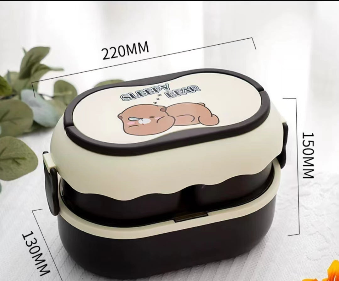 double layer bento box