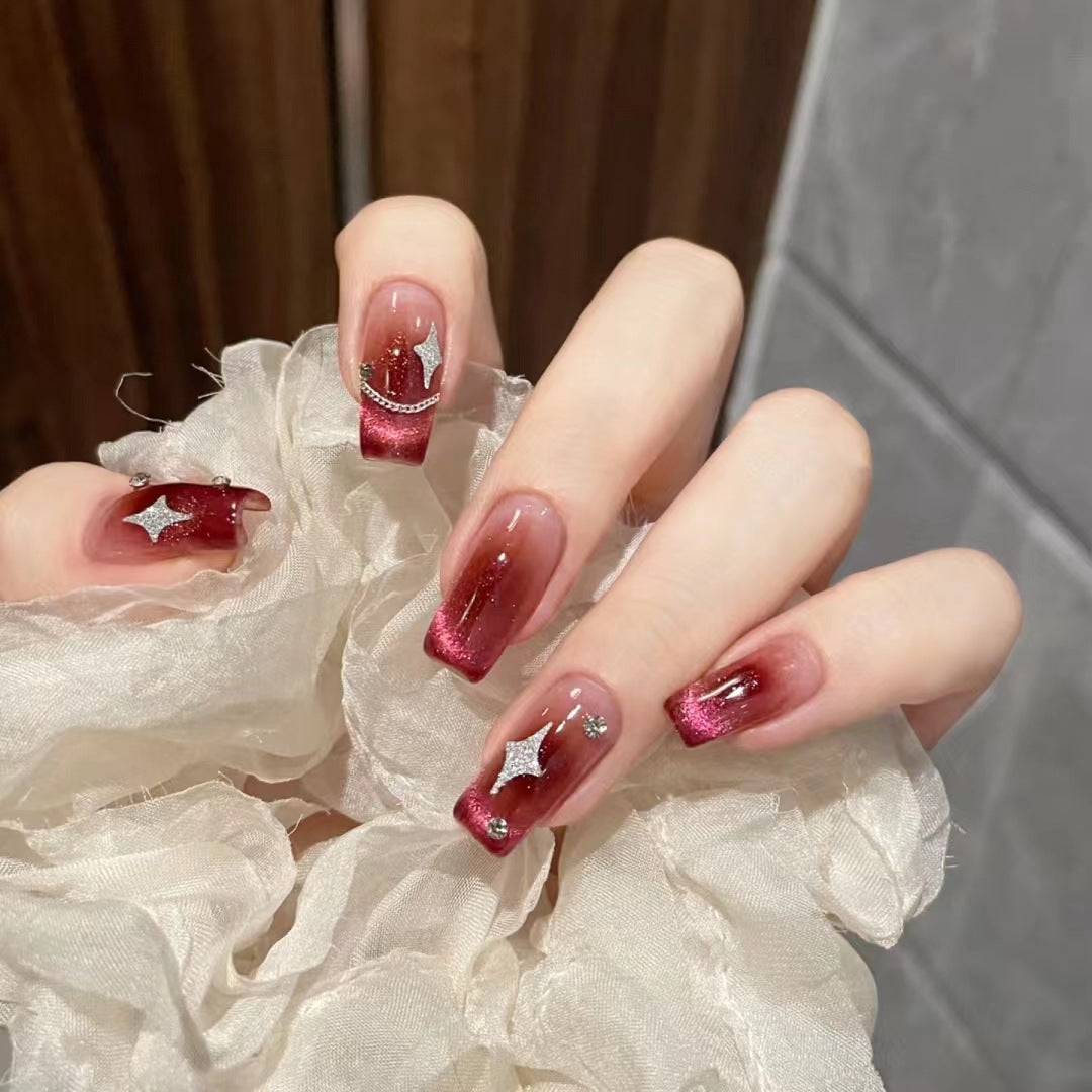 Press on nails(24 pcs/set)💅Sanrio children's nails(12 pcs/set)