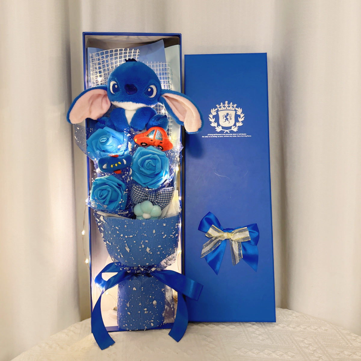 Stitch&Sanrio bouquet with lights