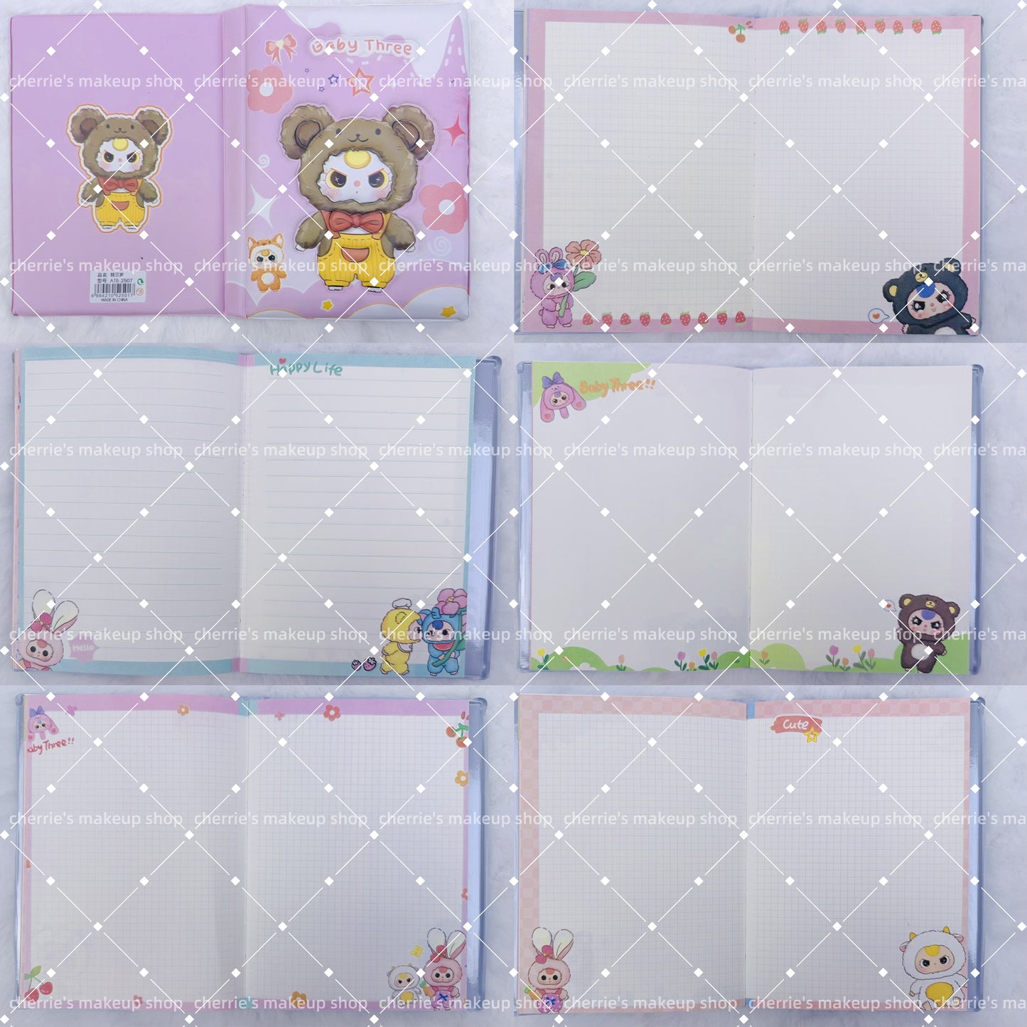 Self-Pick Baby Three NOTEBOOK