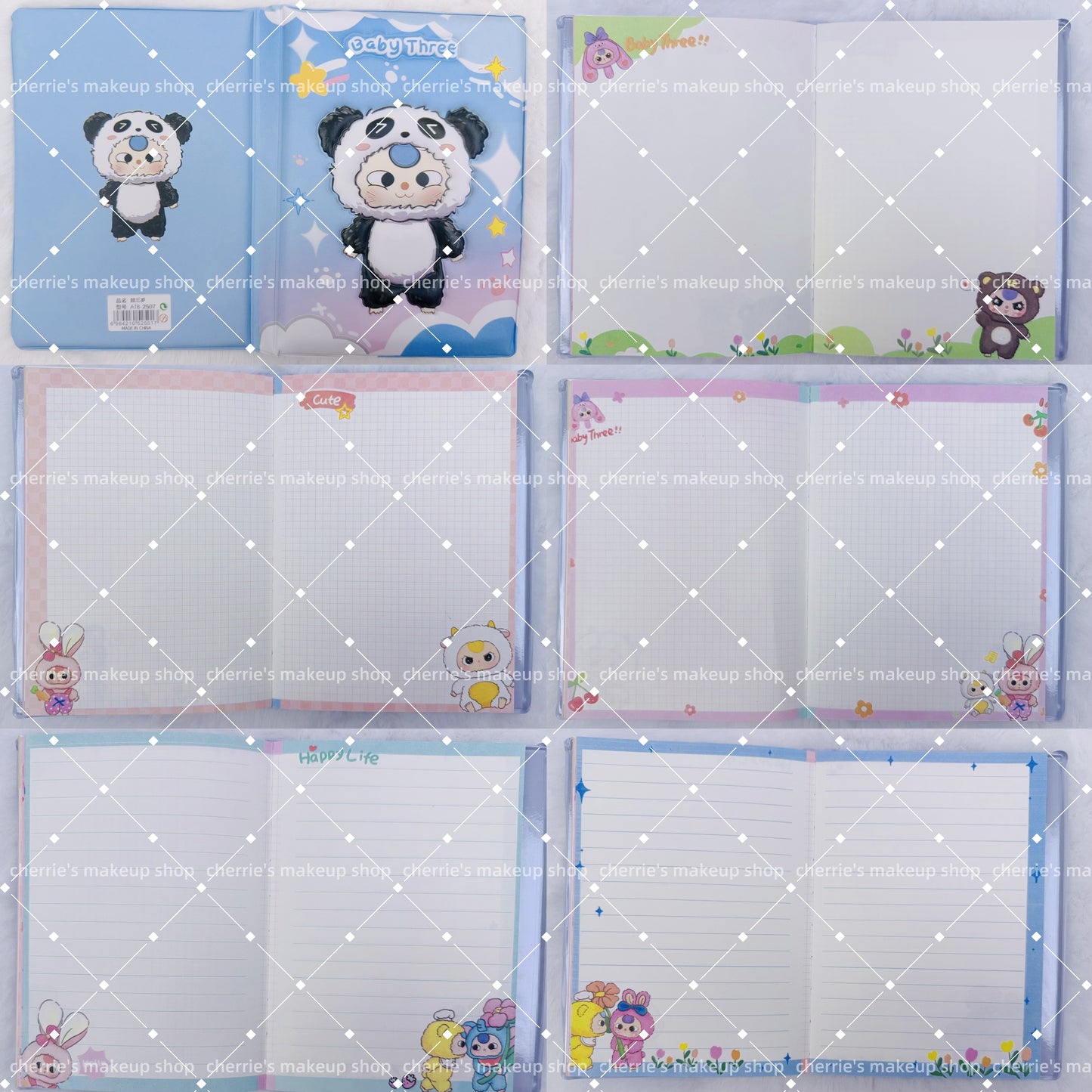 Self-Pick Baby Three NOTEBOOK