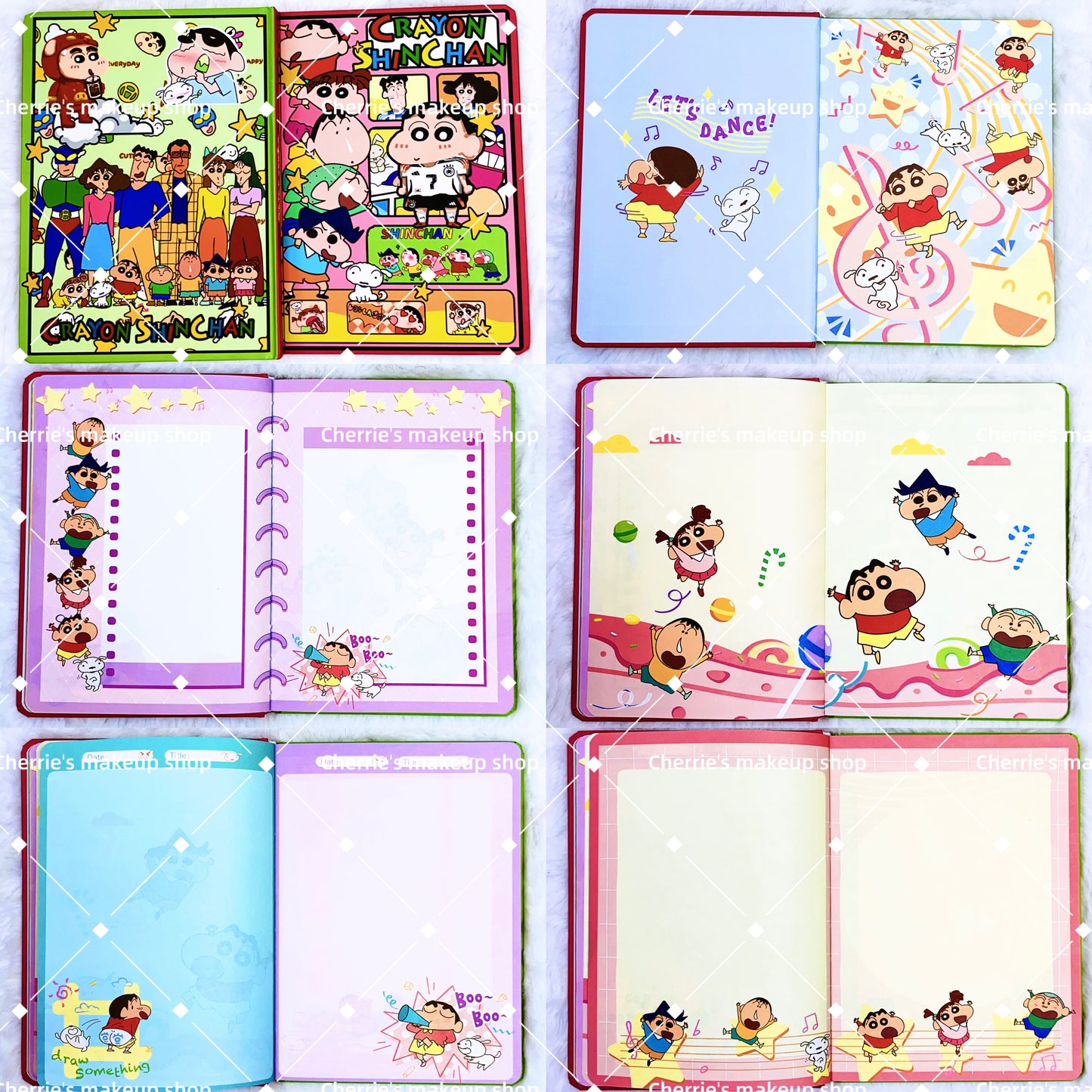 Self-Pick Crayon Shinchan NOTEBOOK