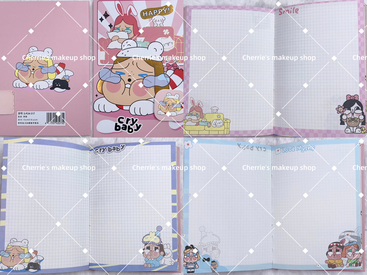 Self-Pick Cry Baby NOTEBOOK