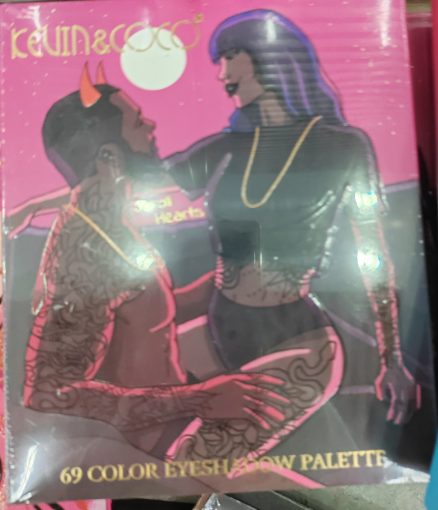 KEVINCOCO eyeshadow&lipgloss set