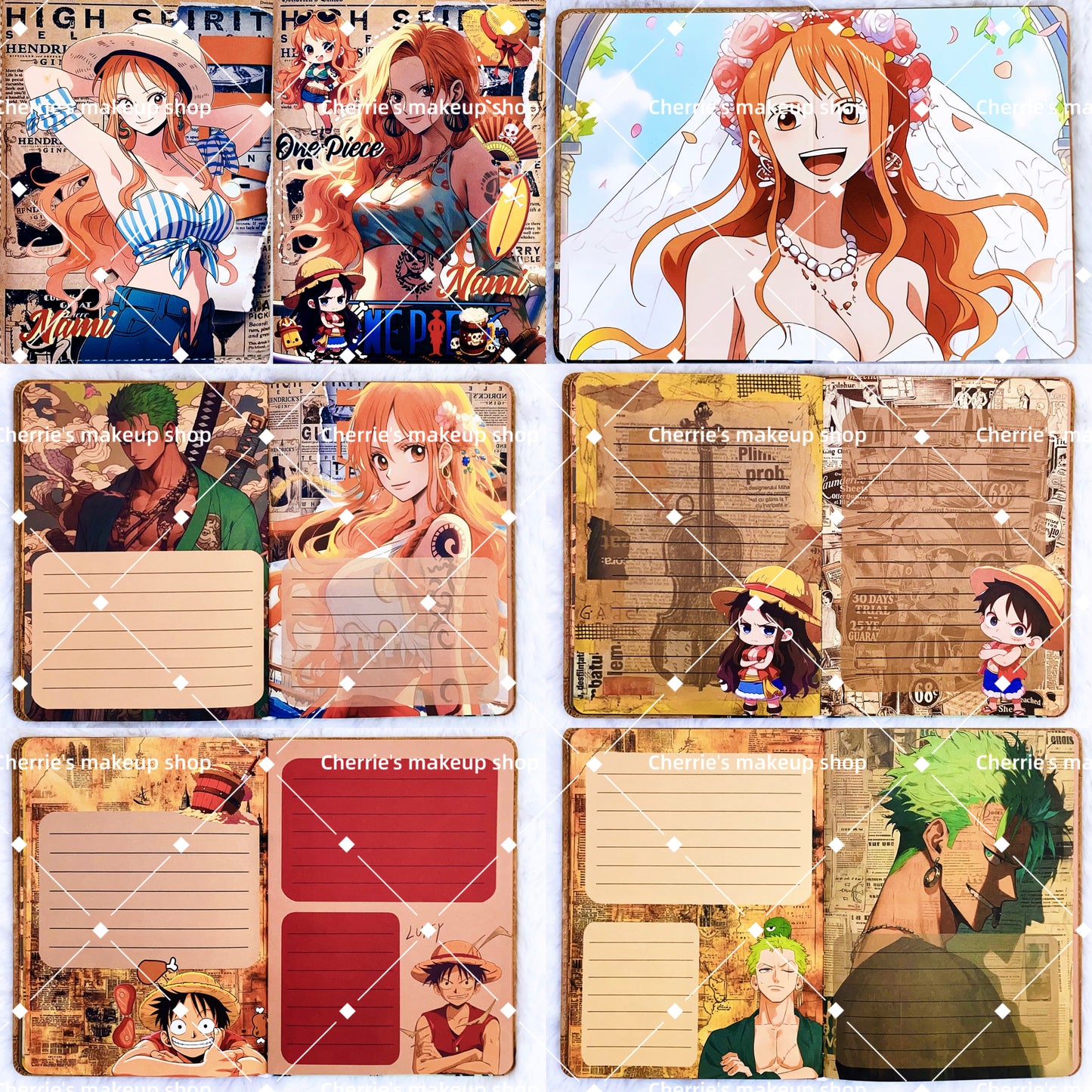 Self-Pick One Piece NOTEBOOK