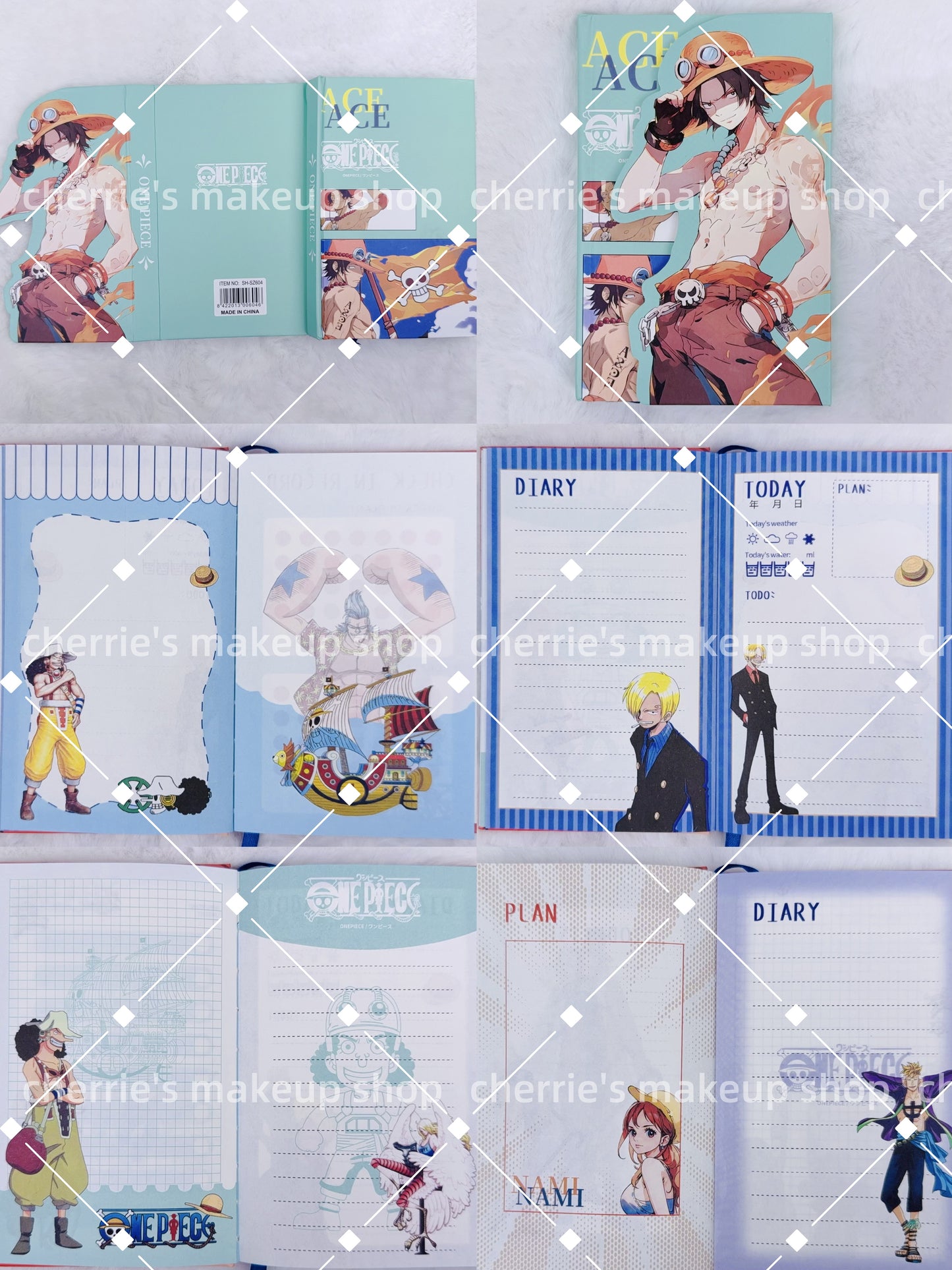 Self-Pick One Piece NOTEBOOK