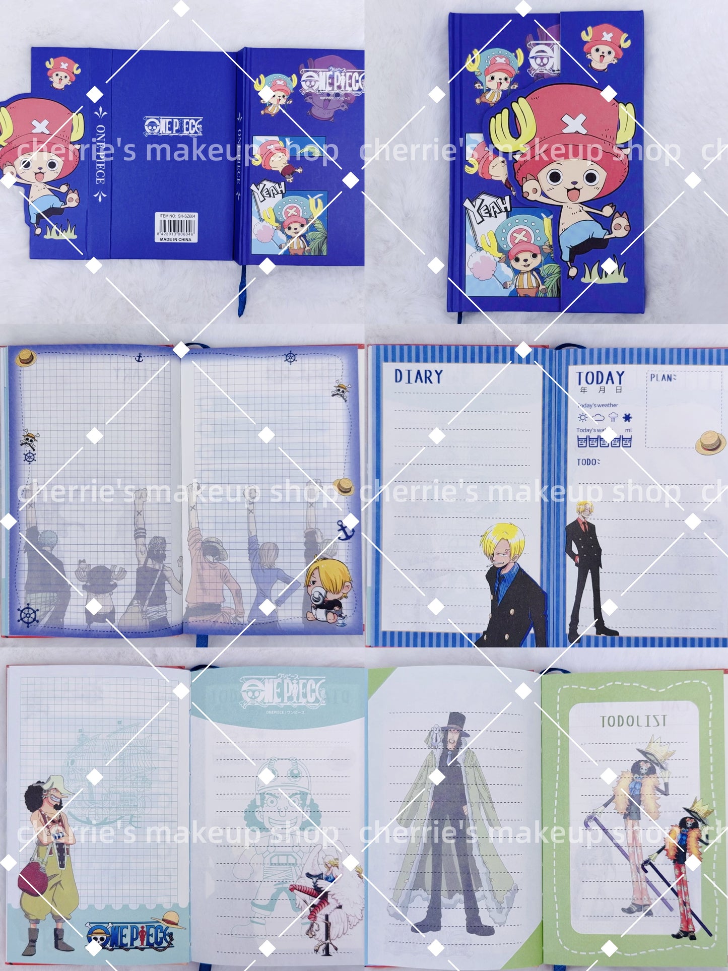 Self-Pick One Piece NOTEBOOK