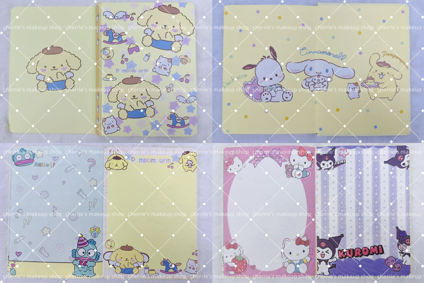 Self-Pick PomPom NOTEBOOK