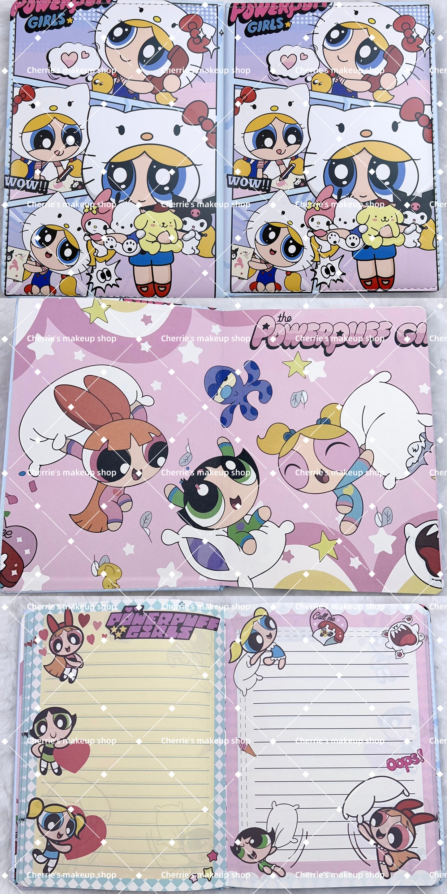 Self-Pick Power Puff Girl NOTEBOOK