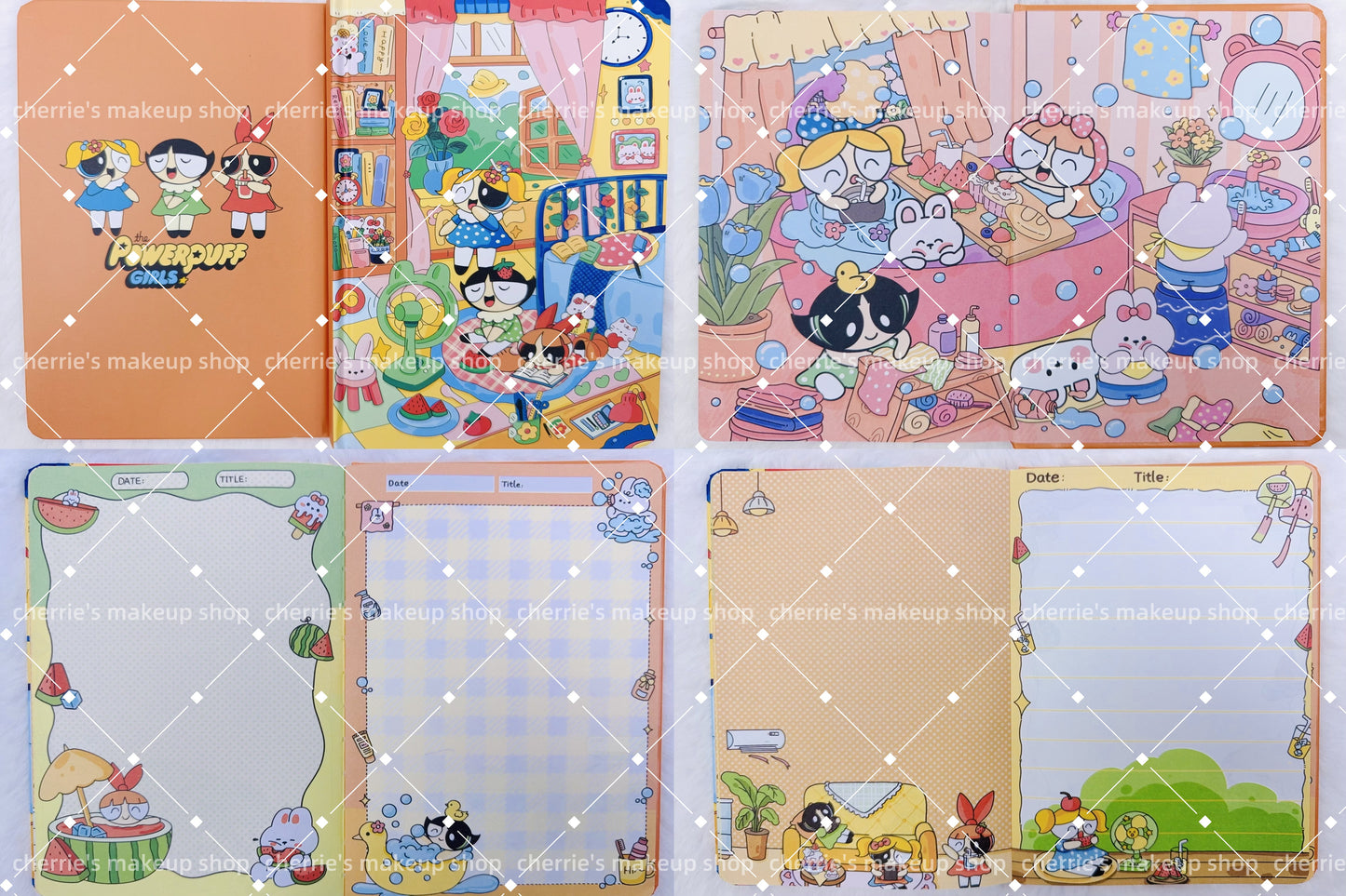 Self-Pick Power Puff Girl NOTEBOOK