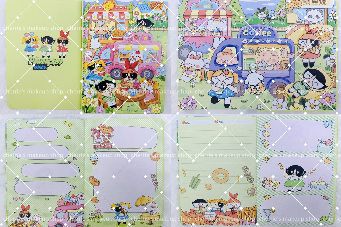 Self-Pick Power Puff Girl NOTEBOOK