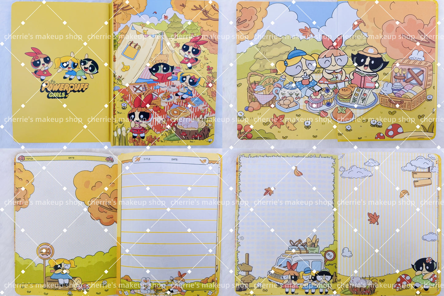 Self-Pick Power Puff Girl NOTEBOOK