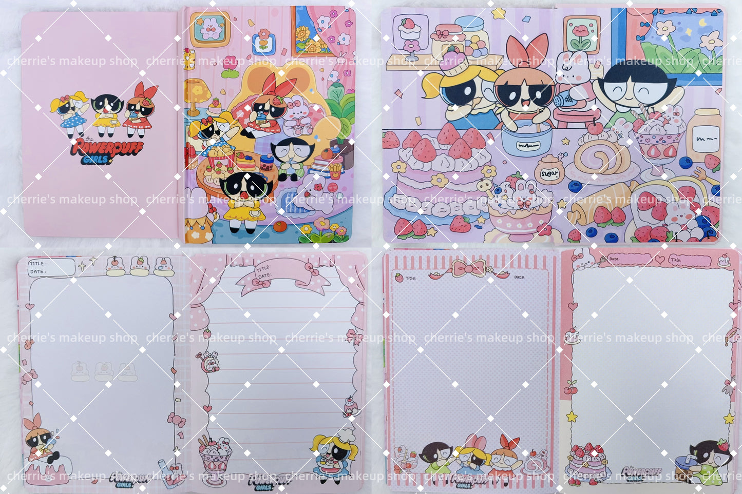 Self-Pick Power Puff Girl NOTEBOOK