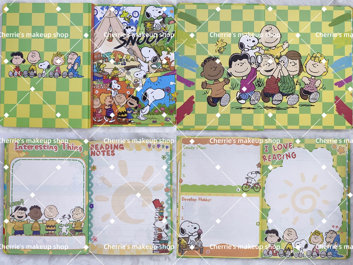Self-Pick Snoopy NOTEBOOK