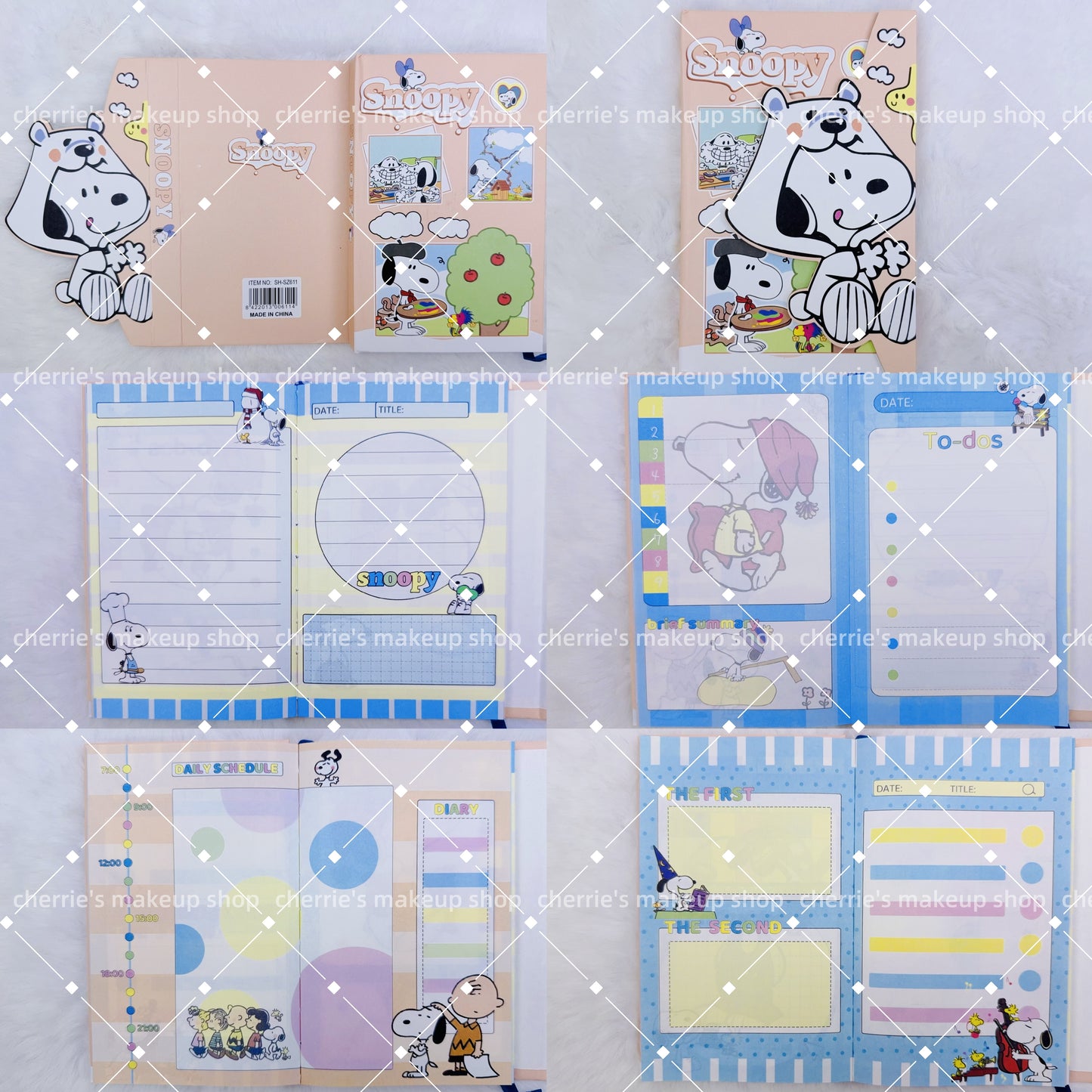 Self-Pick Snoopy NOTEBOOK