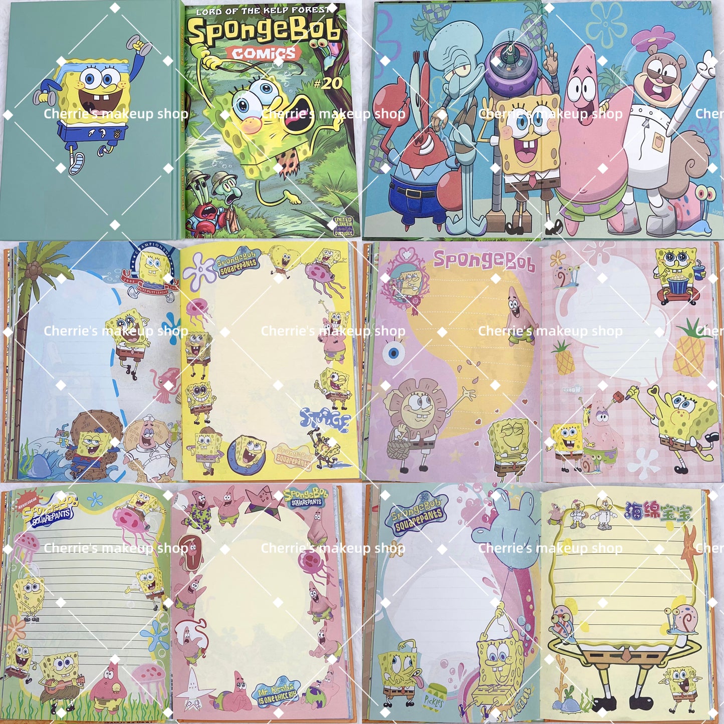 Self-Pick Spongebob NOTEBOOK