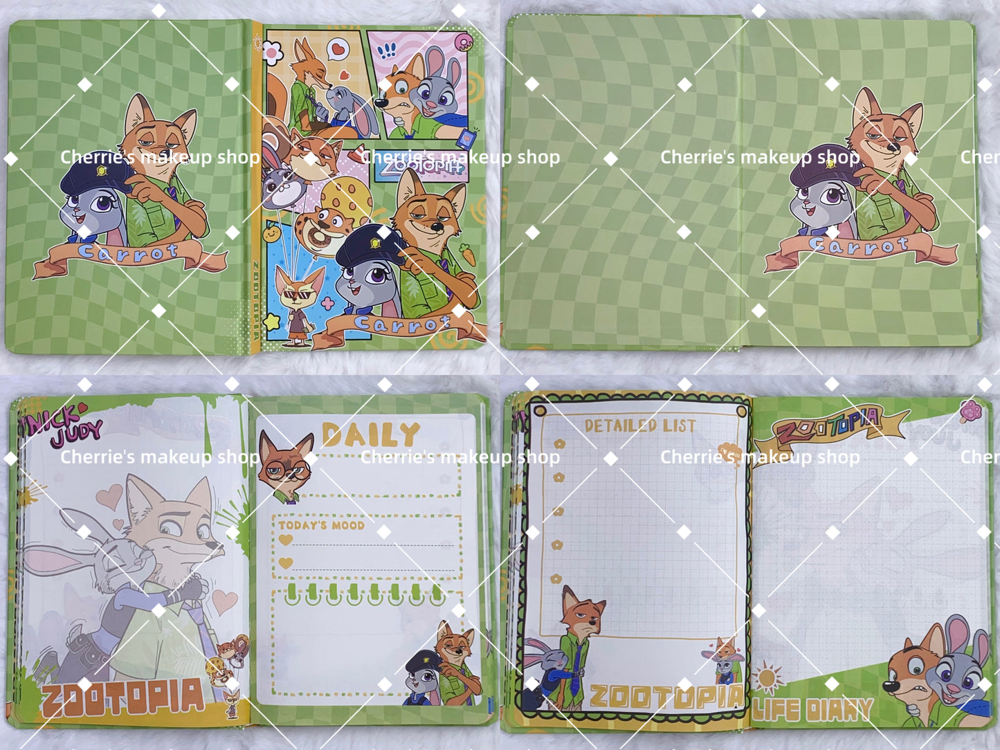 Self-Pick Zootopia NOTEBOOK