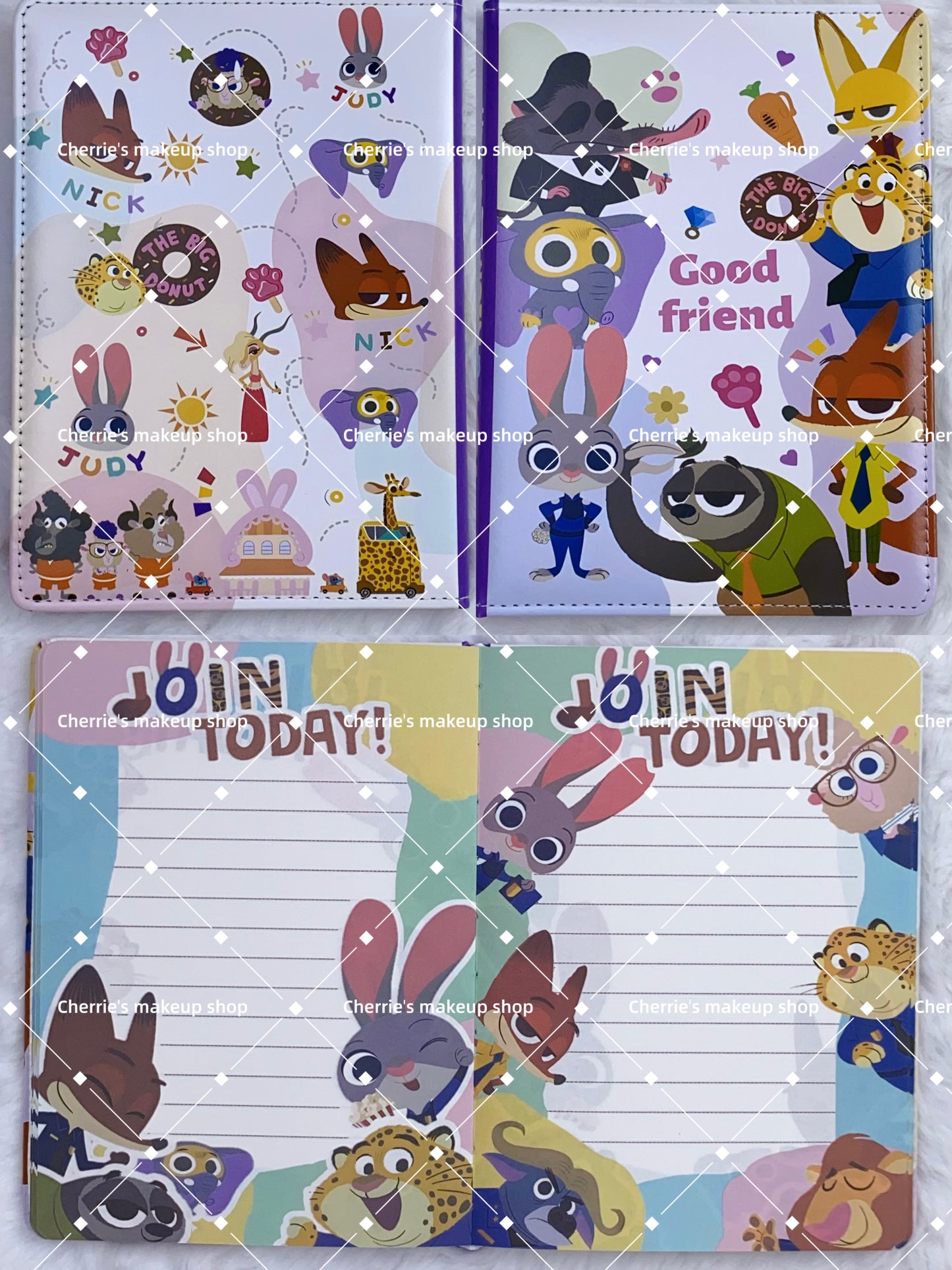 Self-Pick Zootopia NOTEBOOK