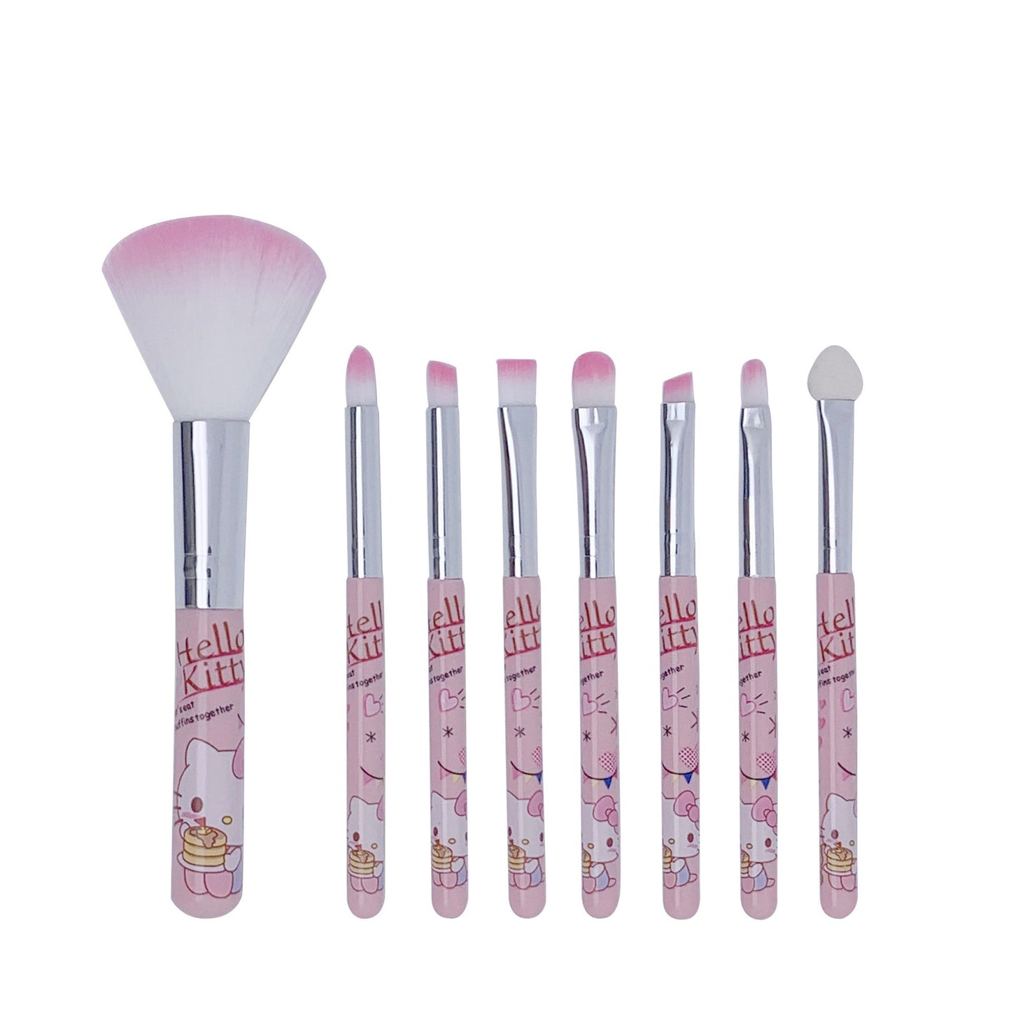 HK makeup brush set(bucket+8 brushes)