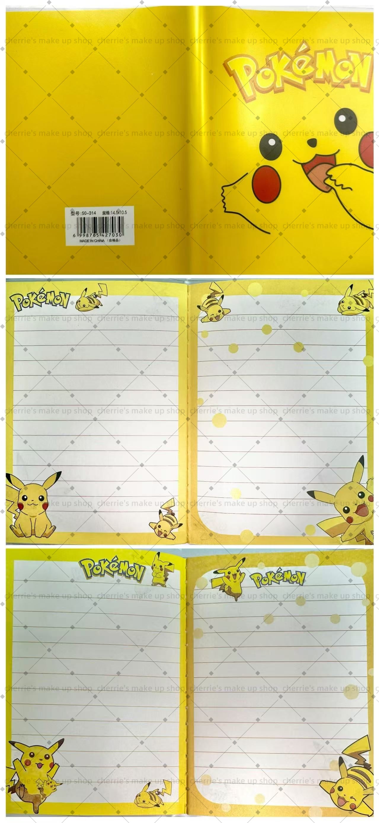 Self-Pick Pokemon NOTEBOOK