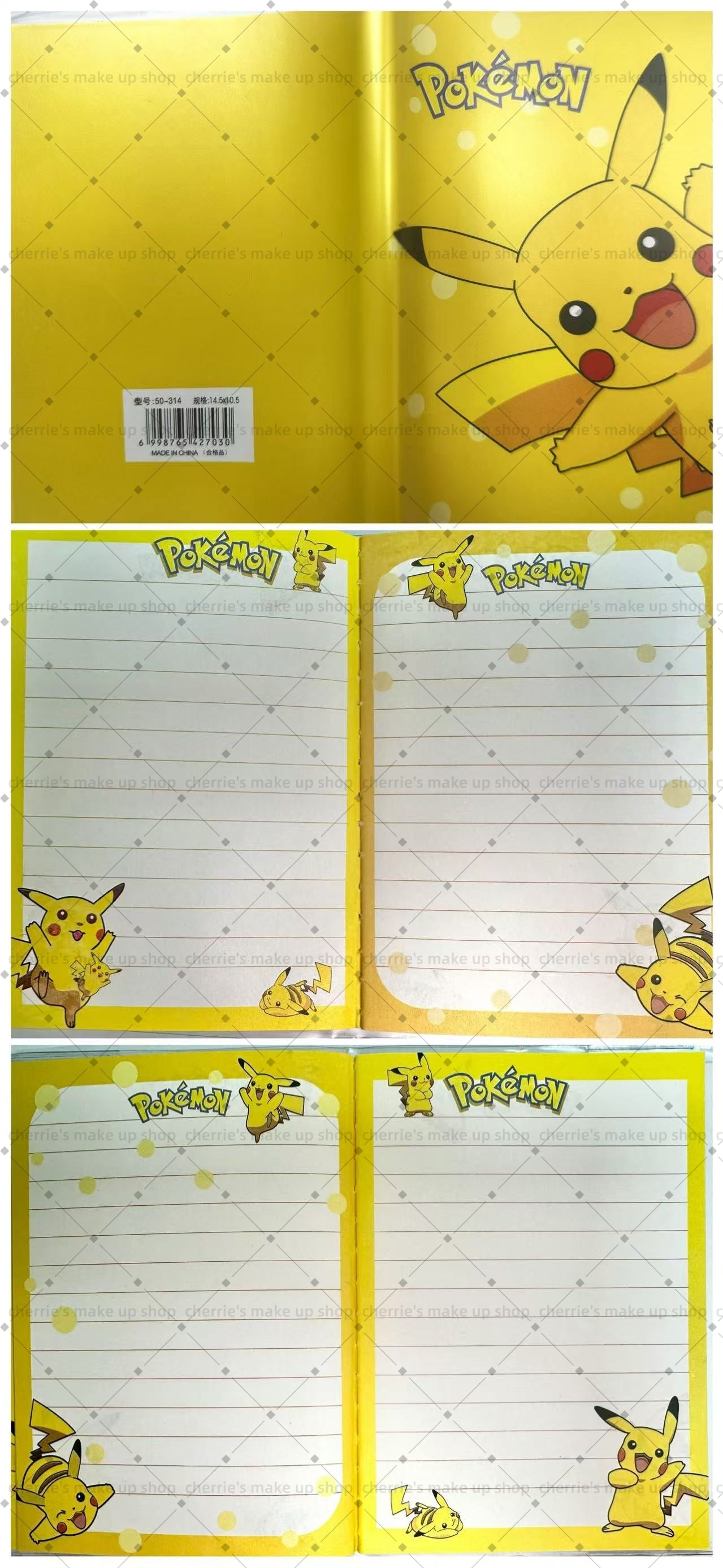 Self-Pick Pokemon NOTEBOOK