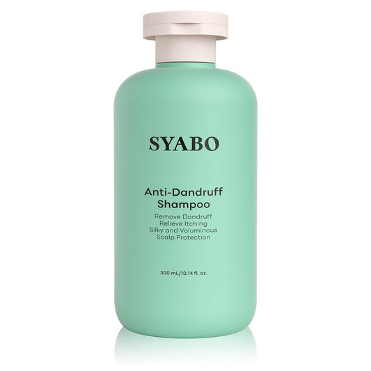 SYABO Anti Dandruff Shampoo for Flaky, Dry, Itchy Scalp, Remove Dandruff and Itching, Soft and Fluffy, Scalp Care and Protect Scalp 10.14 Fl Oz