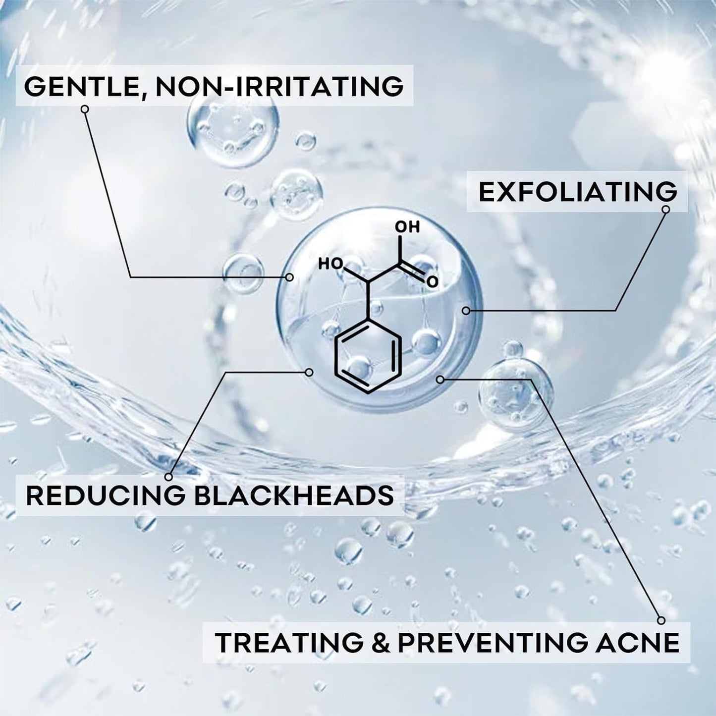 Salicylic Acid Face Cleanser, Daily Gentle Acne Cleansing Face Wash for Acne, Pore, Blackheads, Breakouts, Cleansing Gel for Oily & Sensitive Skin, 5.07 FL OZ