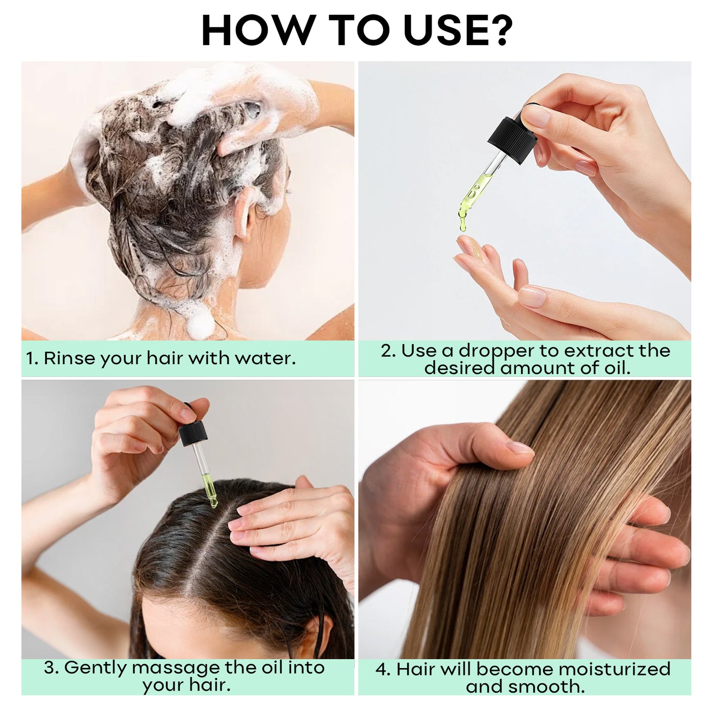 SYABO Rosemary Essential Oil, 100% Pure and Natural Premium Glass Dropper Hair Oil, Rosemary Essential Hair Oils for Hair Care, Hair Oiling, Strengthen Hair Follicles, Nourish Dry Scalp 2.02 FL OZ