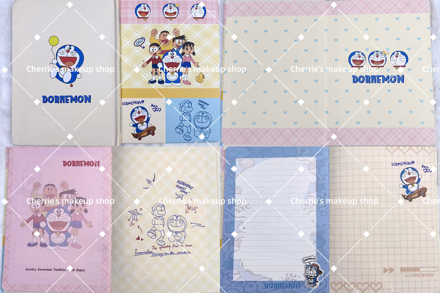 Self-Pick Doraemon NOTEBOOK