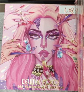 KEVINCOCO eyeshadow&lipgloss set