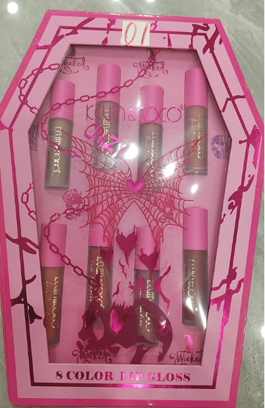 KEVINCOCO eyeshadow&lipgloss set
