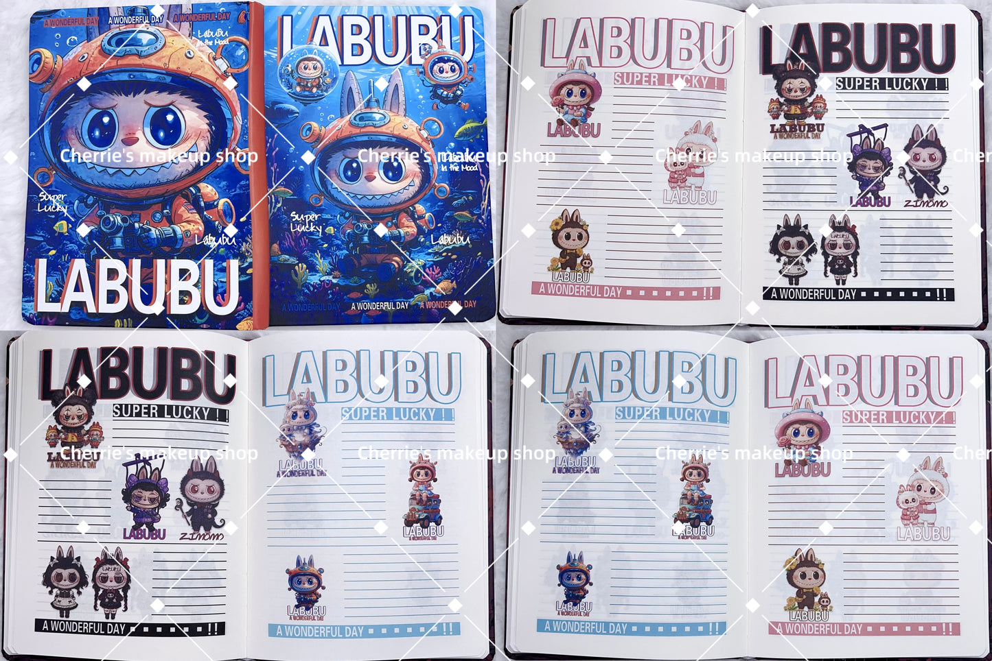 Self-Pick Labubu NOTEBOOK