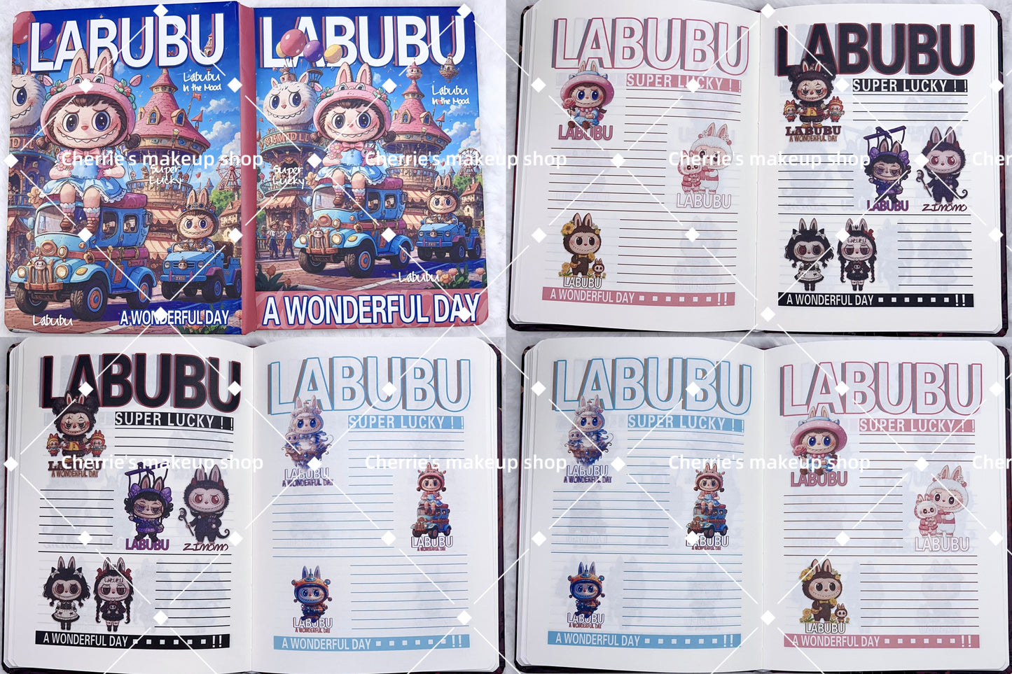 Self-Pick Labubu NOTEBOOK