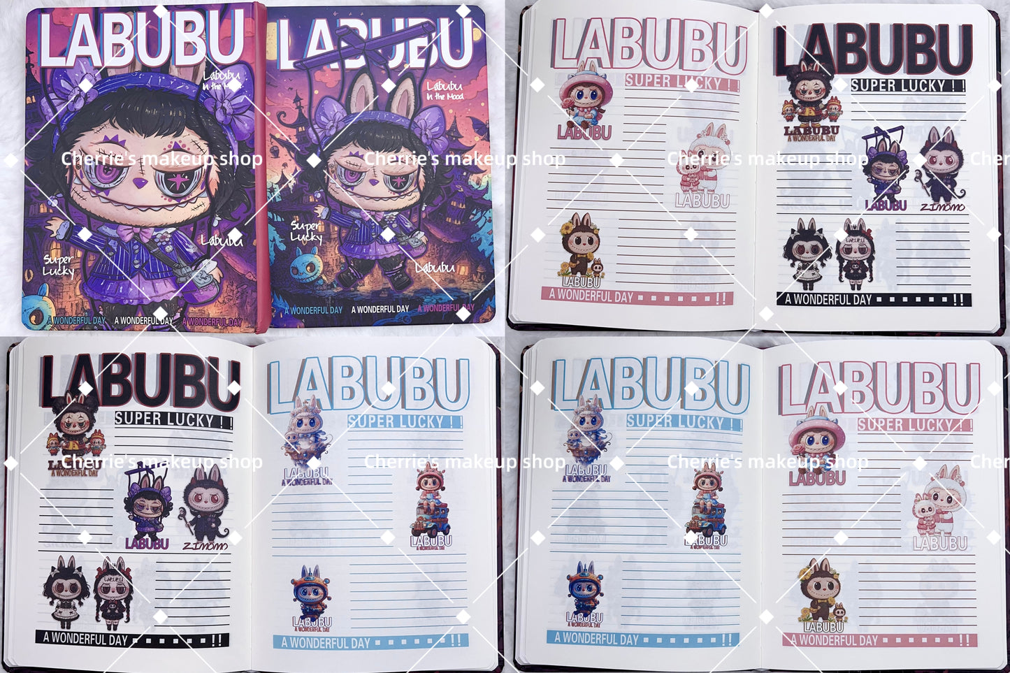 Self-Pick Labubu NOTEBOOK