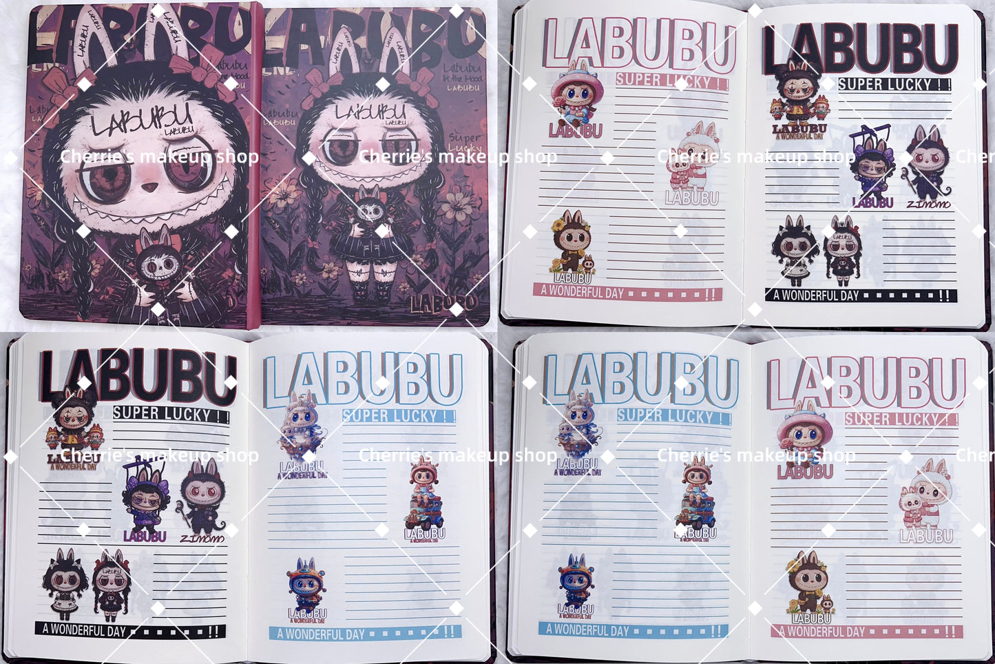 Self-Pick Labubu NOTEBOOK