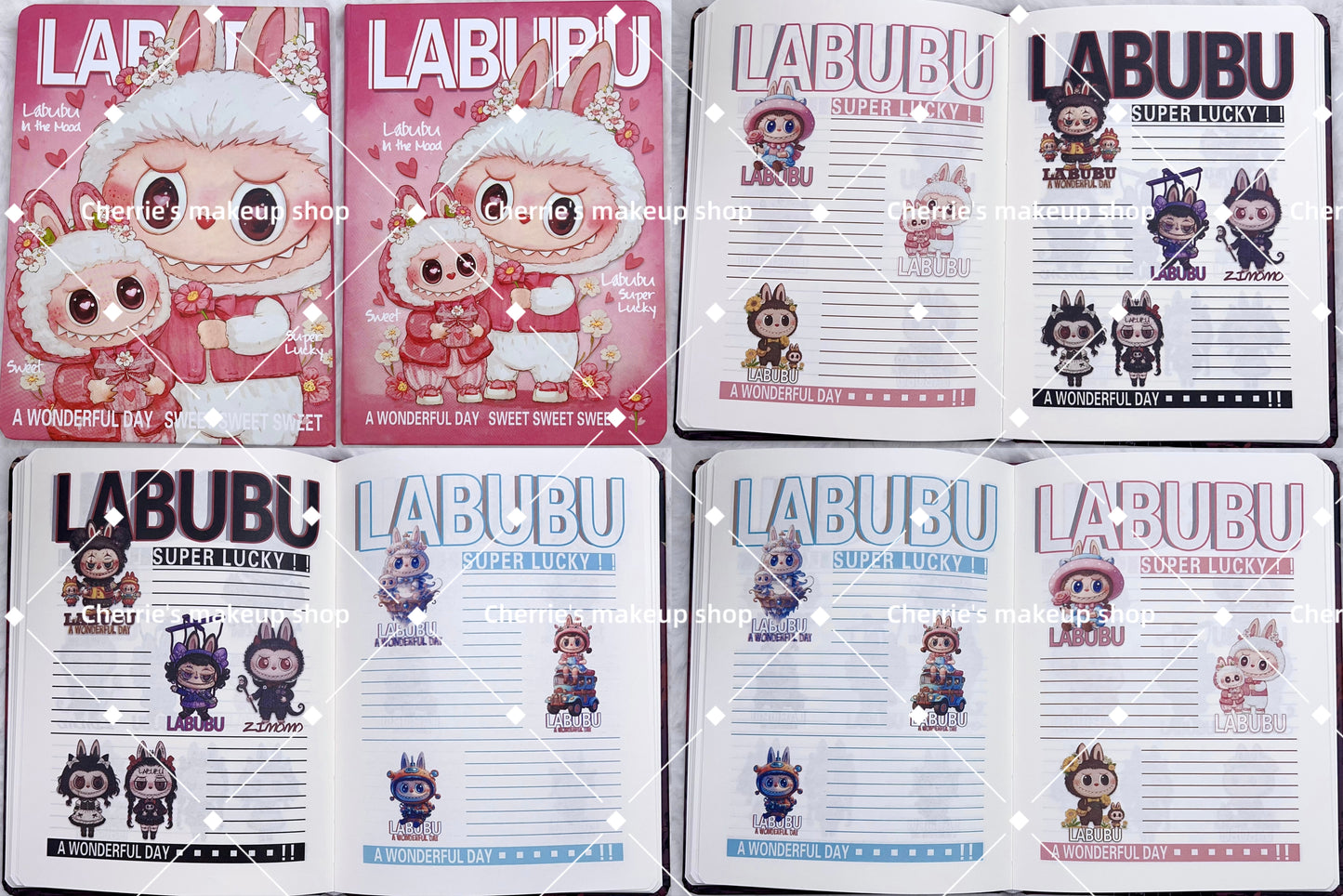 Self-Pick Labubu NOTEBOOK