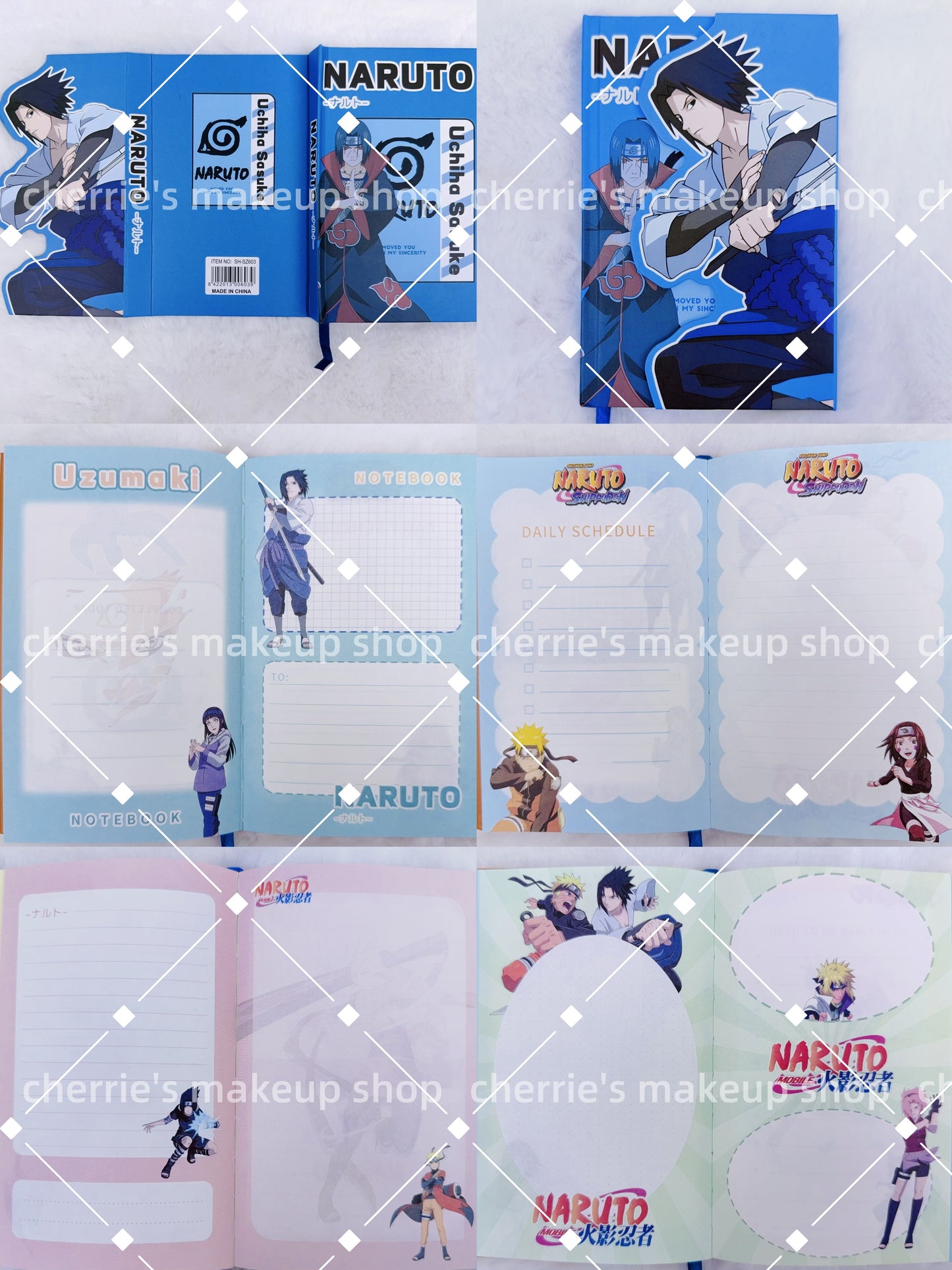 Self-Pick Naruto NOTEBOOK