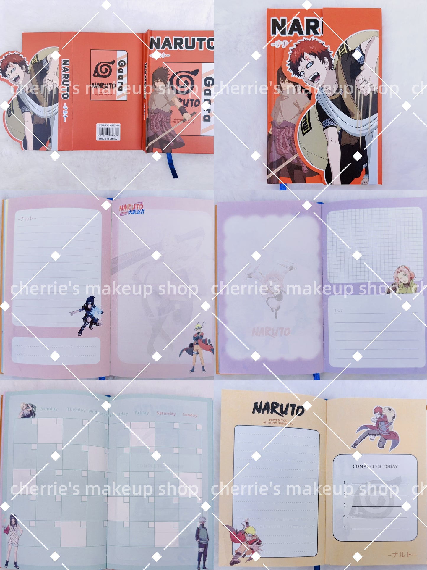 Self-Pick Naruto NOTEBOOK