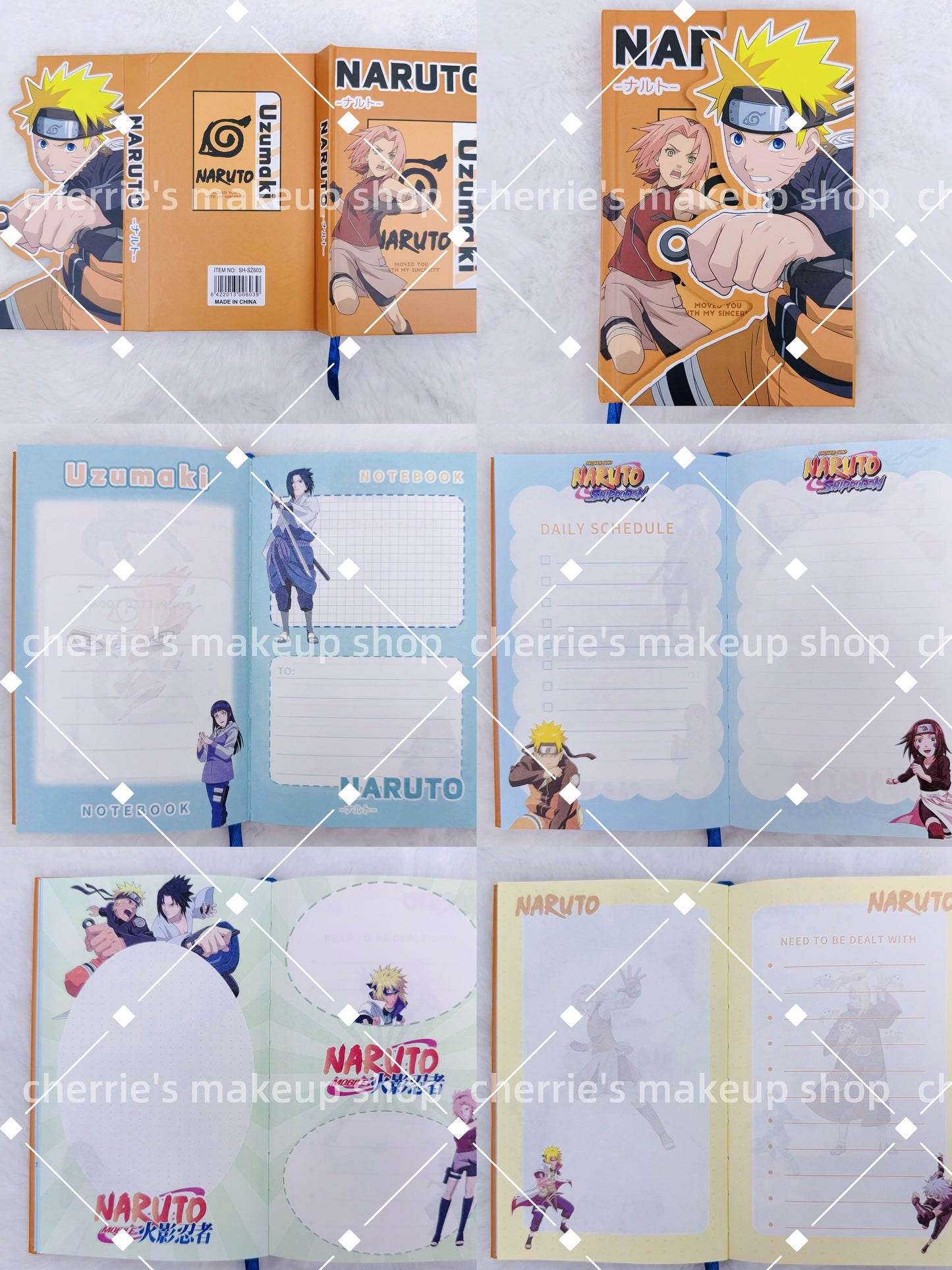 Self-Pick Naruto NOTEBOOK