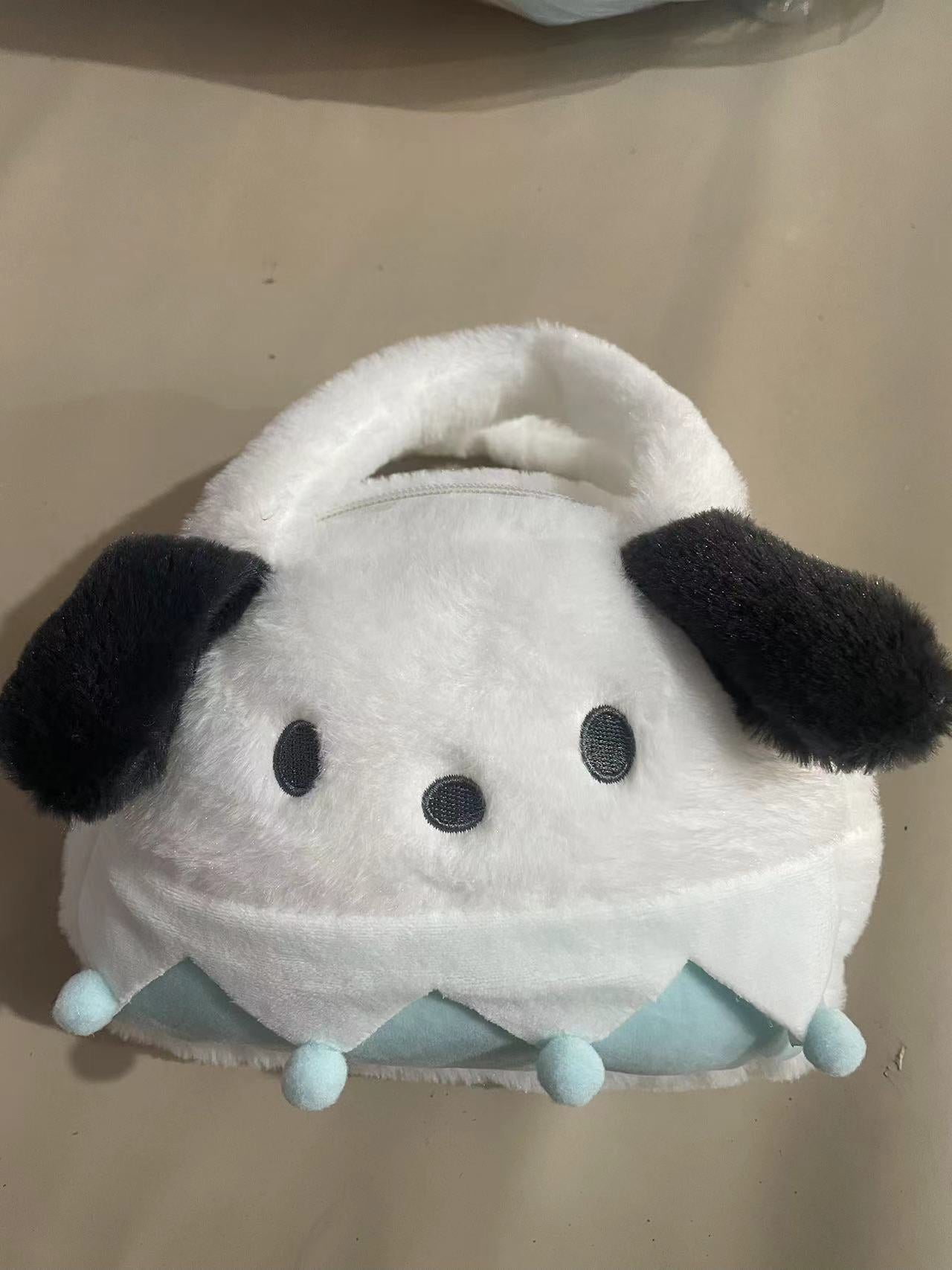 Sanrio fluffy 2 in 1 messenger bag&handbag