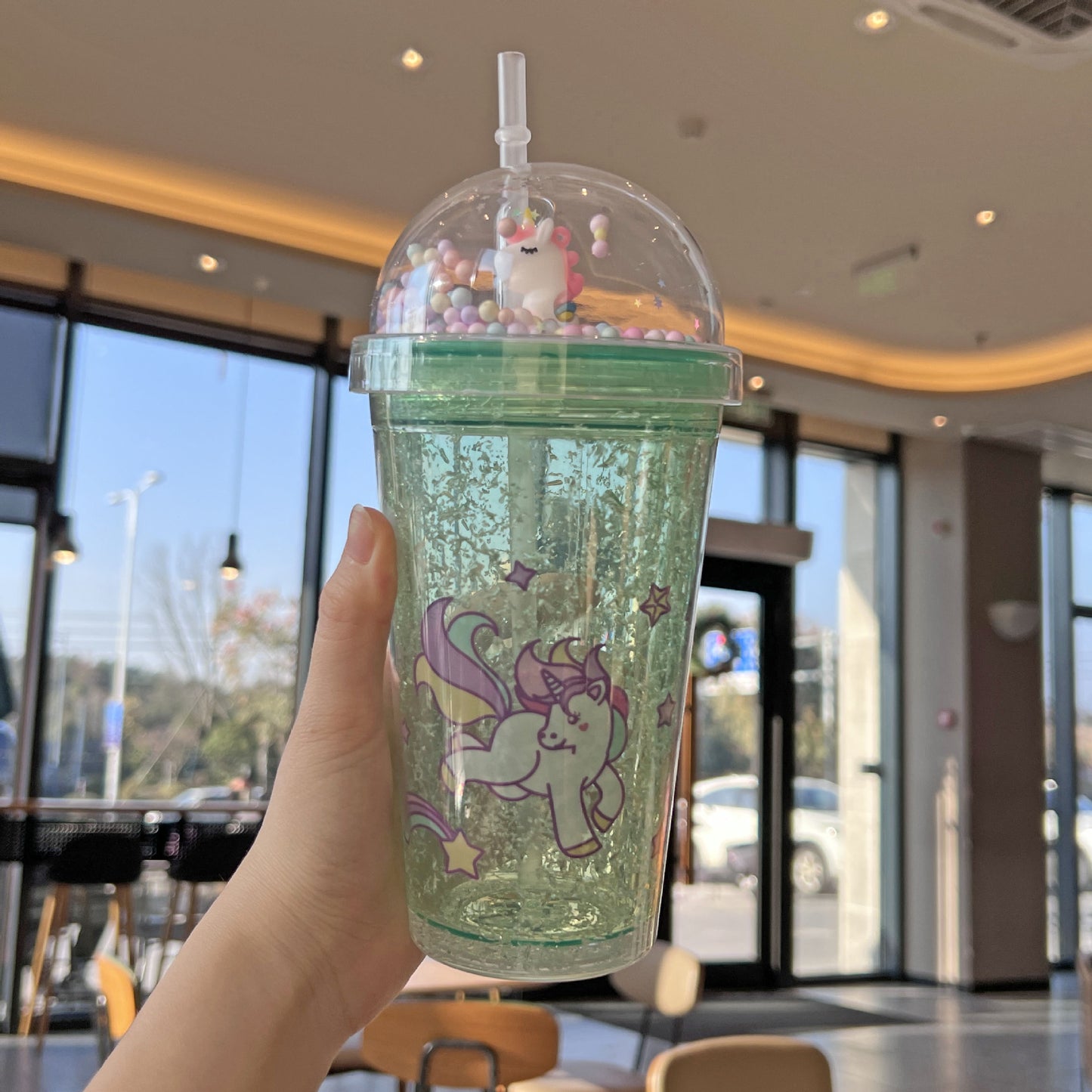 Sanrio&Unicorn&Stitch Tumbler