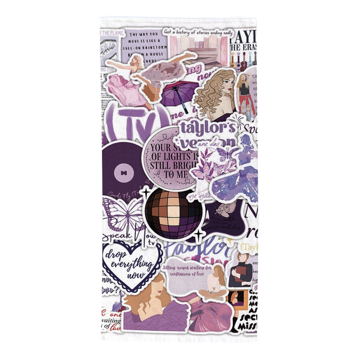 Sanrio&Stitch&Barbie&Mermaid Bath Towel