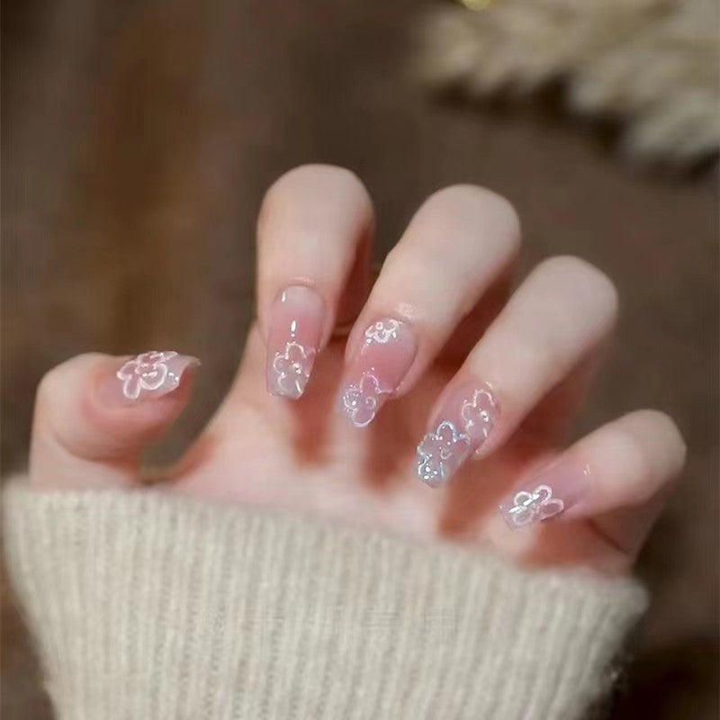 Press on nails(24 pcs/set)💅Sanrio children's nails(12 pcs/set)