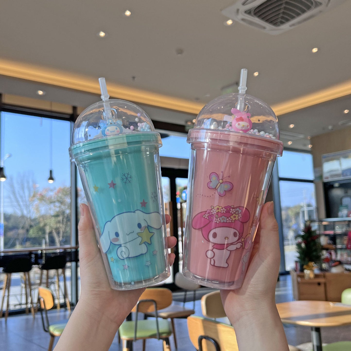 Sanrio&Unicorn&Stitch Tumbler