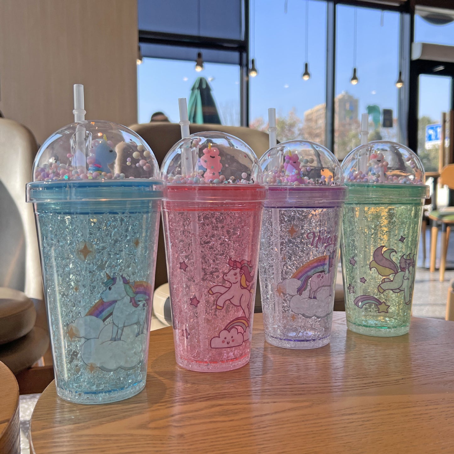 Sanrio&Unicorn&Stitch Tumbler