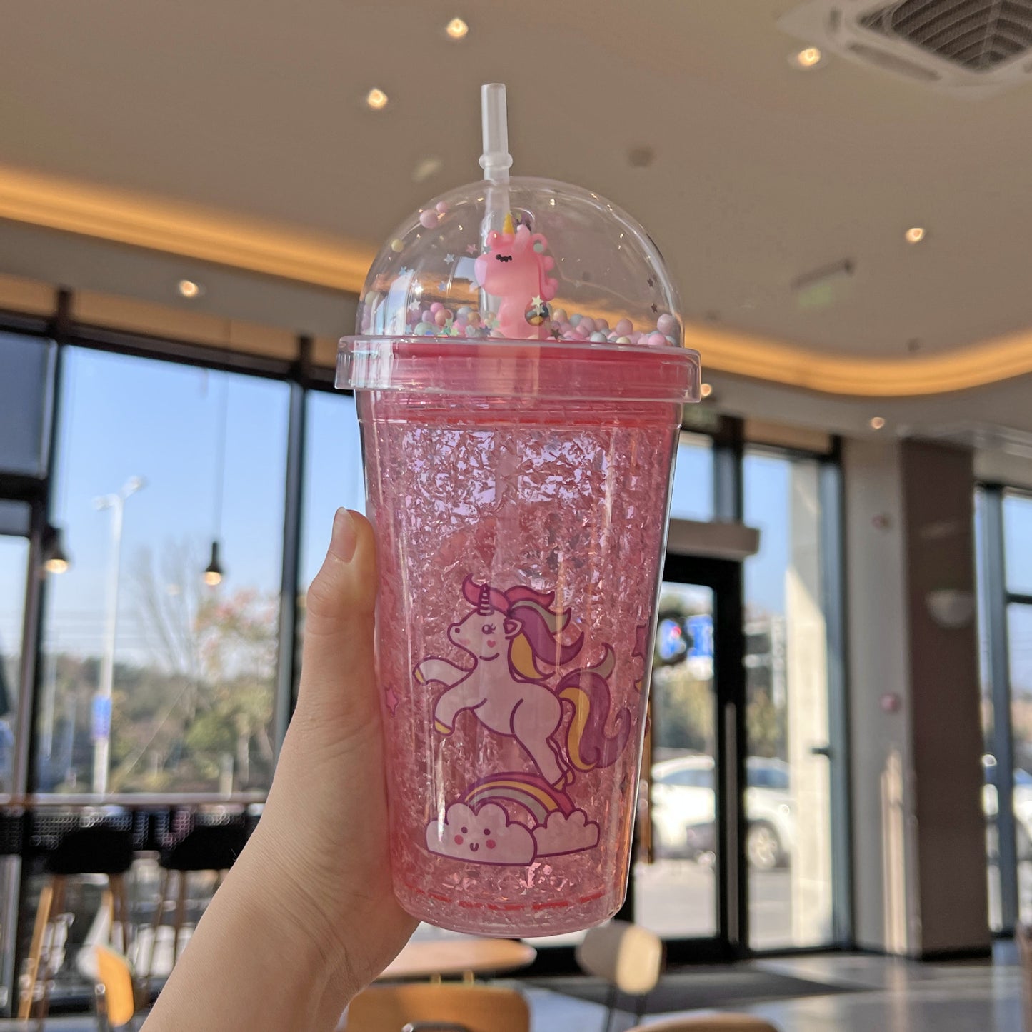Sanrio&Unicorn&Stitch Tumbler