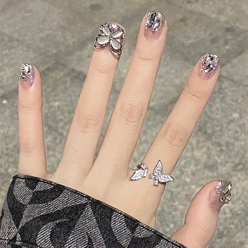 Press on nails(24 pcs/set)💅Sanrio children's nails(12 pcs/set)