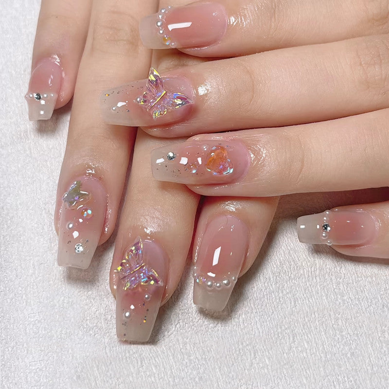 Press on nails(24 pcs/set)💅Sanrio children's nails(12 pcs/set)