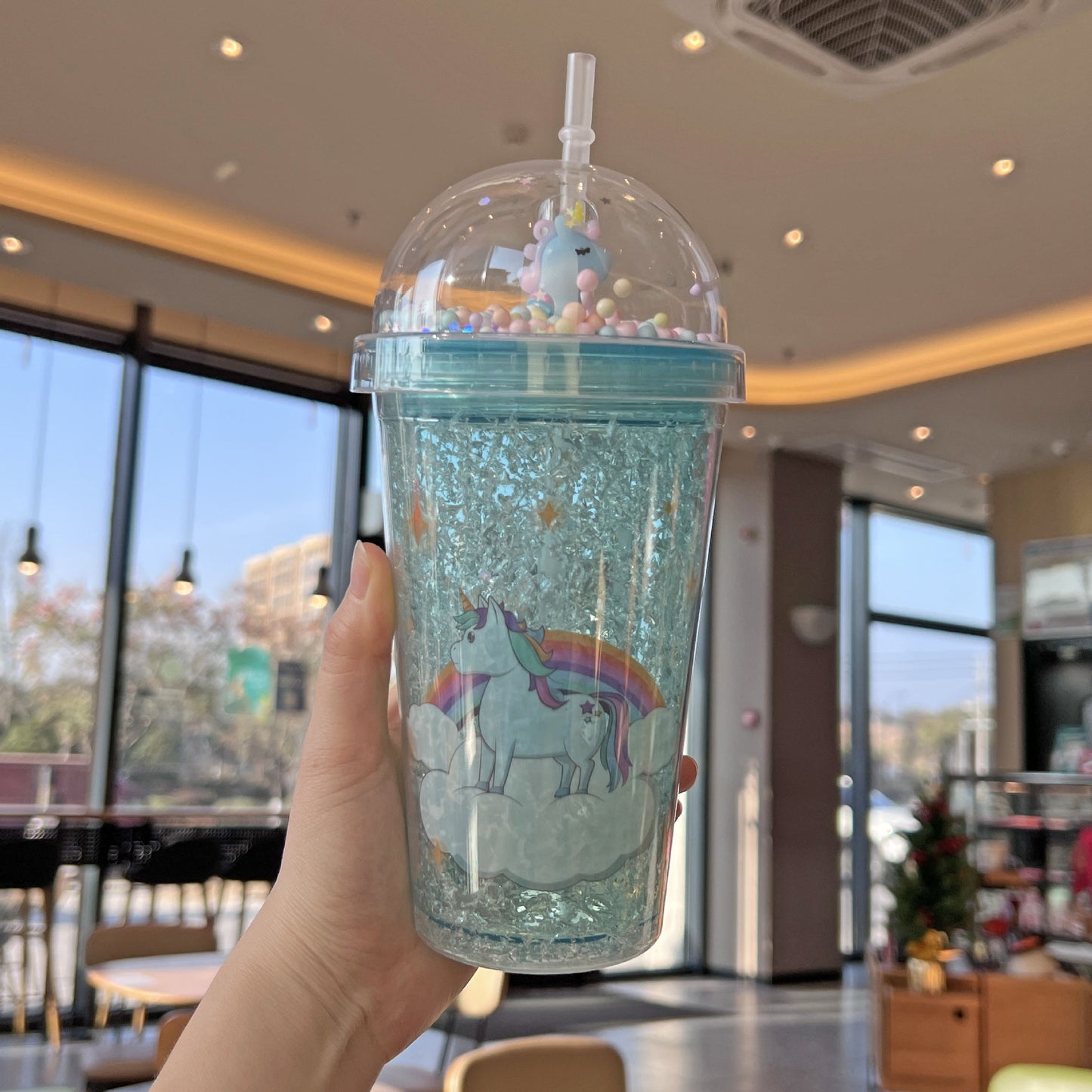 Sanrio&Unicorn&Stitch Tumbler