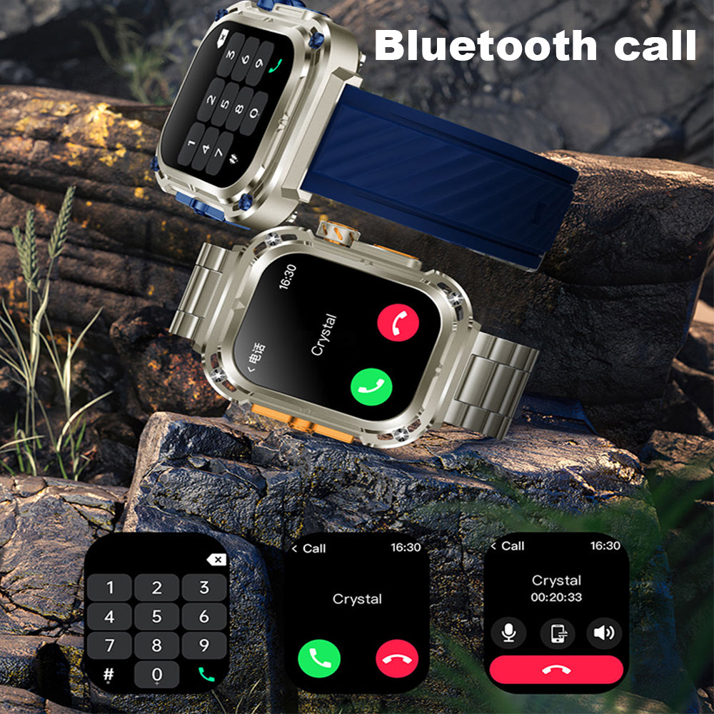 Smart Watches for Women Men (Answer/Make Calls) Compatible with iPhone/Android Phones, Fitness Tracker 100+ Sports Tracker Watch